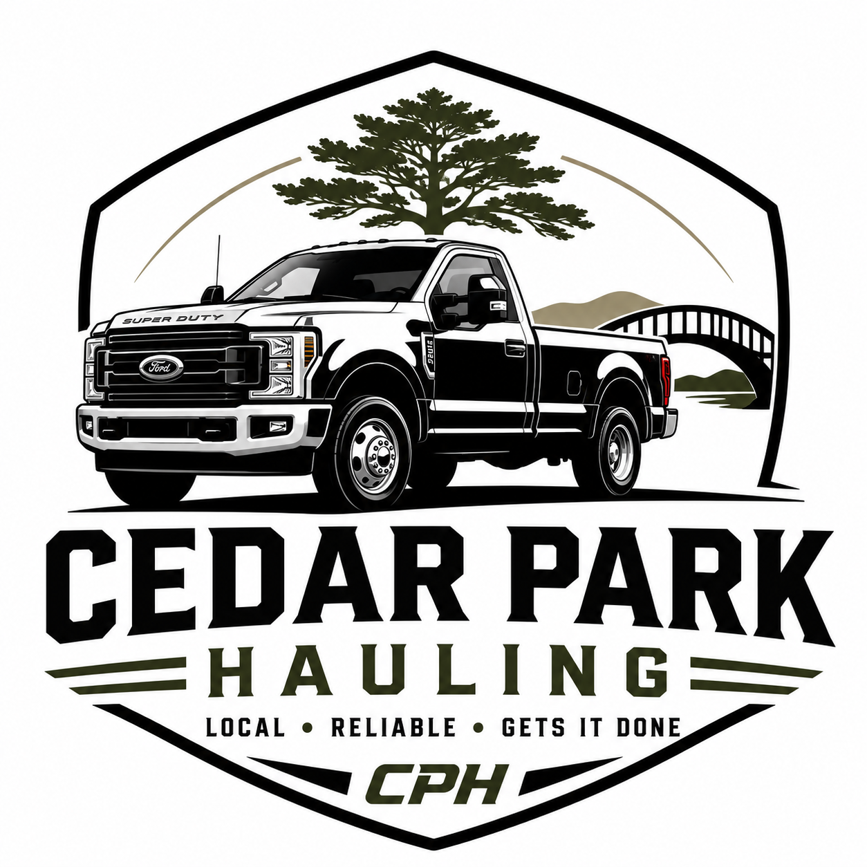 Cedar Park Hauling logo